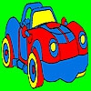 Раскраска: Фантастическая машина (Fantastic sport car coloring)