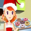 Кулинарный класс Сары: Рождественские пончики (Sara’s Cooking Class: Christmas doughnut cookies)