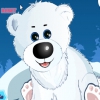 Полярный медвежонок (cuddles the polar bear cub)