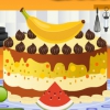 Укрась банановый чизкейк (Banana Cheesecake Decoration)