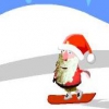 Санта-сноубордист (Santa snow boards)